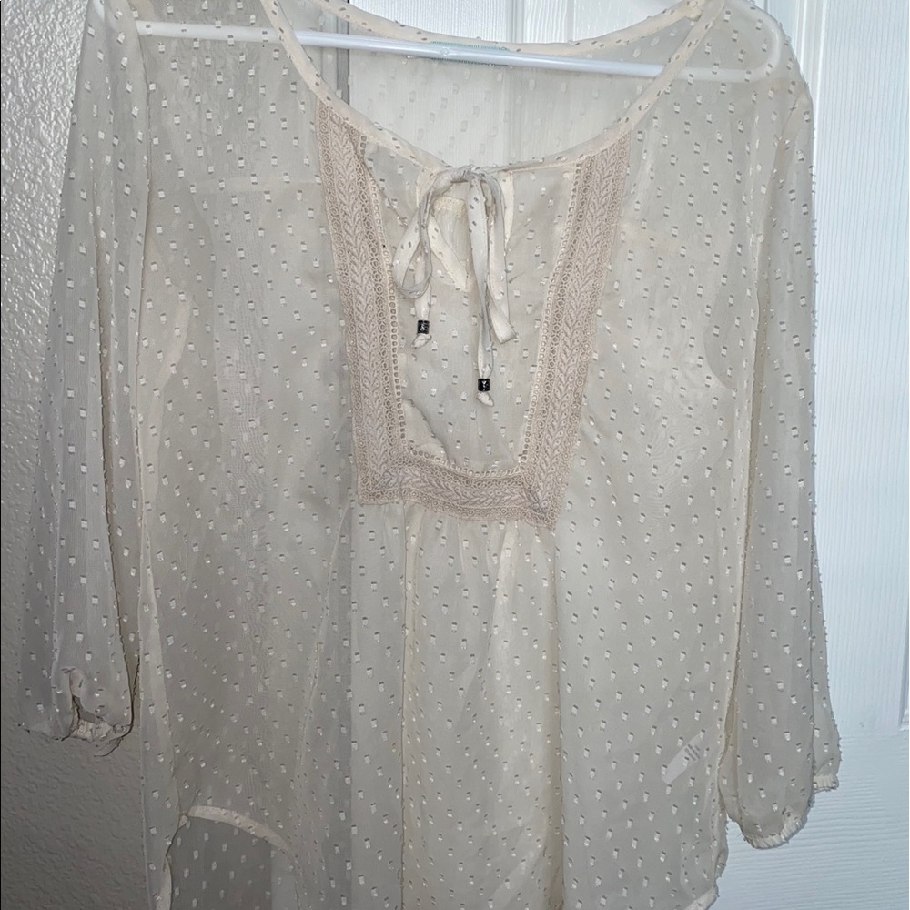 Sheer top!